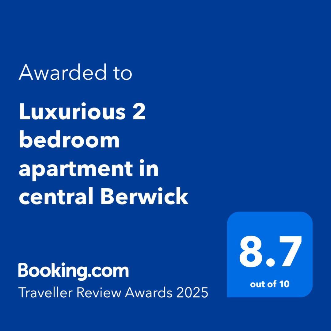 Luxurious 2 Bedroom Apartment In Central Berwick Exterior photo
